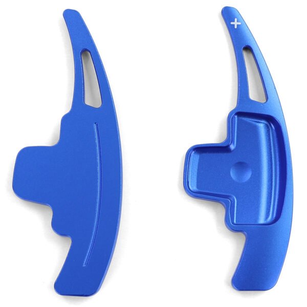 Blue aluminum paddle shifter extensions for MERCEDES ML W166 W251 SLK R172 - Slika 6