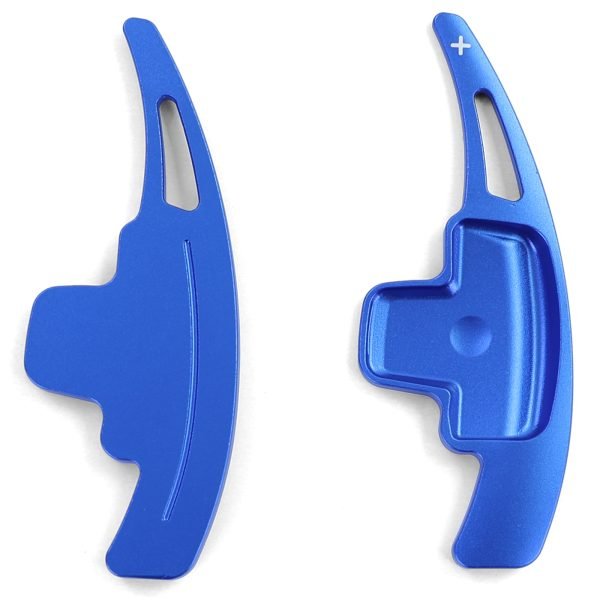 Blue aluminum paddle shifter extensions for MERCEDESAMG GL X166 GLA X156 - Slika 6