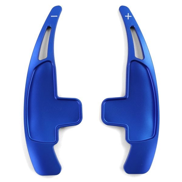Blue aluminum paddle shifter extensions for MERCEDES S63 W221 CLA45 C117 CLS63 C218 - Slika 3