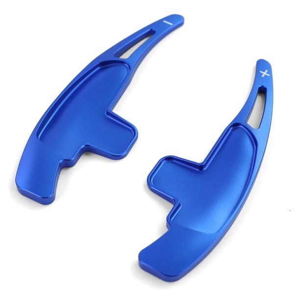 Aluminum blue shift paddle extensions for MERCEDES A45 W176 C63 W204 E63 W212 - Slika 4