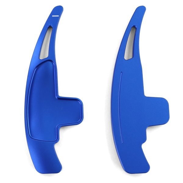 Blue aluminum paddle shifter extensions for MERCEDES S63 W221 CLA45 C117 CLS63 C218 - Slika 5