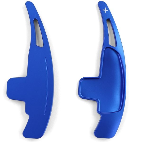 Aluminum blue shift paddle extensions for MERCEDES A45 W176 C63 W204 E63 W212 - Slika 6