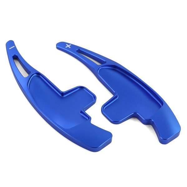 Blue aluminum paddle shifter extensions for MERCEDES S63 W221 CLA45 C117 CLS63 C218 - Slika 8