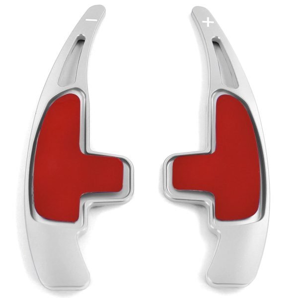 Silver aluminum paddle shifter extensions for MERCEDES S63 W221 CLA45 C117 CLS63 C218 - Slika 2