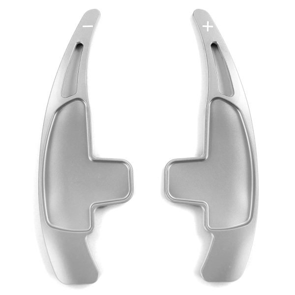 Silver aluminum paddle shifter extensions for MERCEDES S63 W221 CLA45 C117 CLS63 C218 - Slika 3