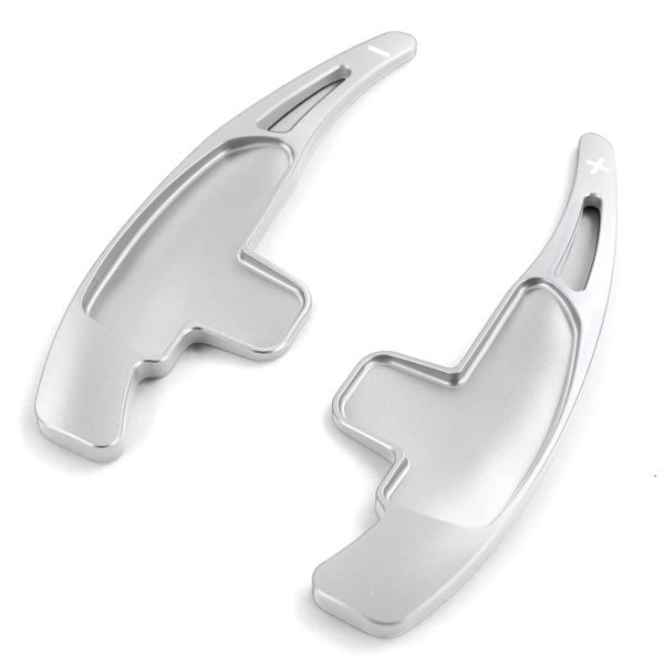 Silver aluminum paddle shifter extensions for MERCEDES S63 W221 CLA45 C117 CLS63 C218 - Slika 4