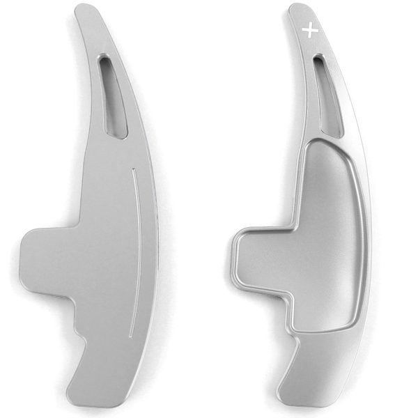 Silver aluminum paddle shifter extensions for MERCEDES S63 W221 CLA45 C117 CLS63 C218 - Slika 6