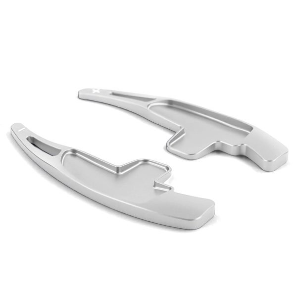 Silver aluminum paddle shifter extensions for MERCEDES S63 W221 CLA45 C117 CLS63 C218 - Slika 9