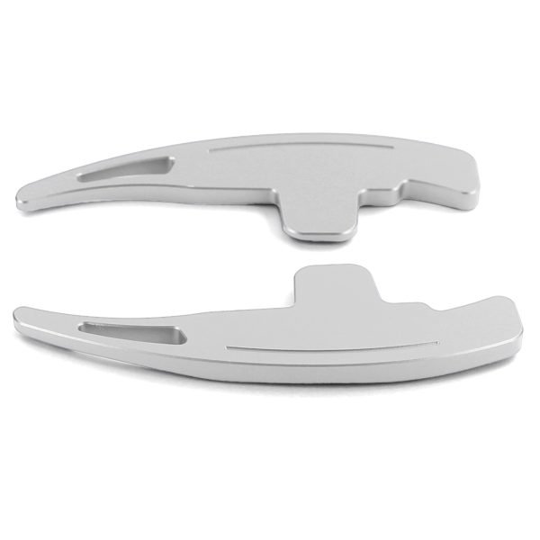 Silver aluminum paddle shifter extensions for MERCEDES S63 W221 CLA45 C117 CLS63 C218 - Slika 7