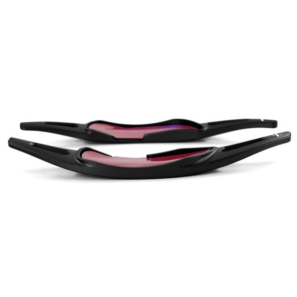 Black aluminum paddle shifter extensions for MERCEDES S63 S65 W222 and E43 E53 E63 AMG W213/S213 - Slika 4