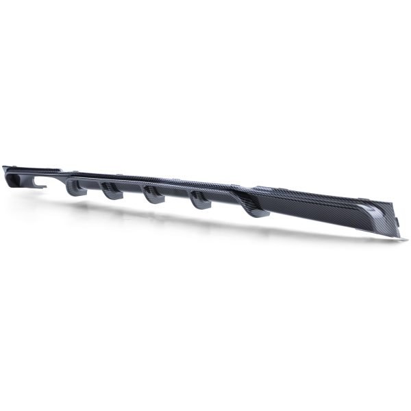 Carbon look rear diffuser with black tailpipes for BMW 3 SERIES F30/F31 - Slika 3