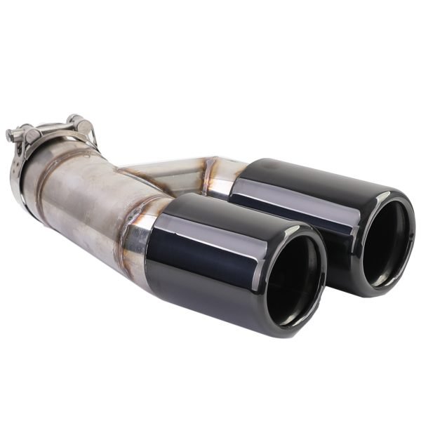 Carbon look rear diffuser with black tailpipes for BMW 3 SERIES F30/F31 - Slika 6