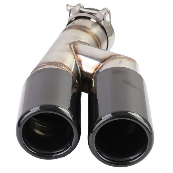 Carbon look rear diffuser with black tailpipes for BMW 3 SERIES F30/F31 - Slika 7