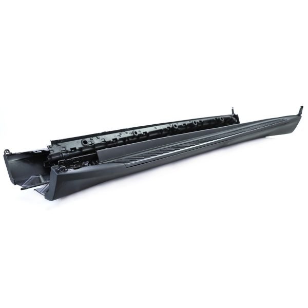 Black running boards with side protection for BMW X5 F15 - Slika 3