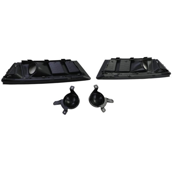 Gloss black honeycomb bumper grilles for AUDI A4 B9 - Slika 8