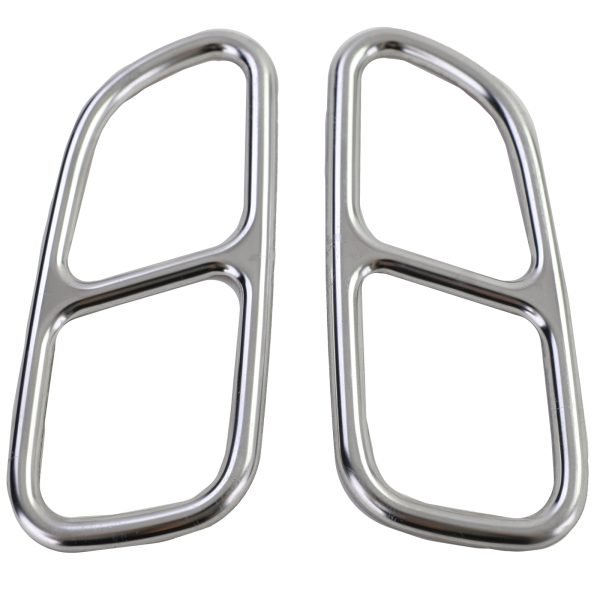4-pipe look exhaust taipipe trim for MERCEDES CLA C117/X117 - Slika 5