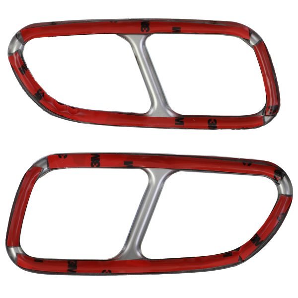 4-pipe look exhaust taipipe trim for MERCEDES CLA C117/X117 - Slika 8