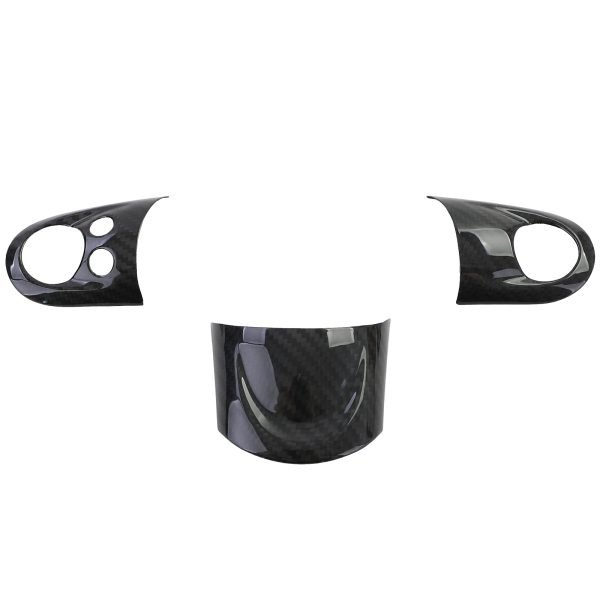 Genuine carbon fiber steering wheel covers for MINI One Cooper R55/R56/R57/R58/R59 - Slika 2