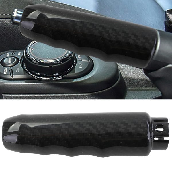 Genuine carbon fiber handbrake cover for MINI One Cooper F54 F55 F56 F57 F60