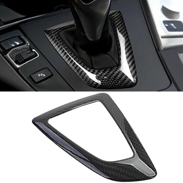 Genuine carbon fiber shift frame cover for BMW 4 SERIES F32/F33