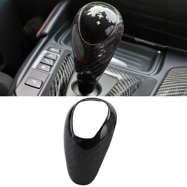 Genuine carbon fiber gear knob cover for BMW X6M F86