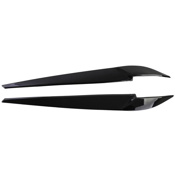 Gloss black "evil eye" headlight covers for BMW X5 F15 - Slika 5