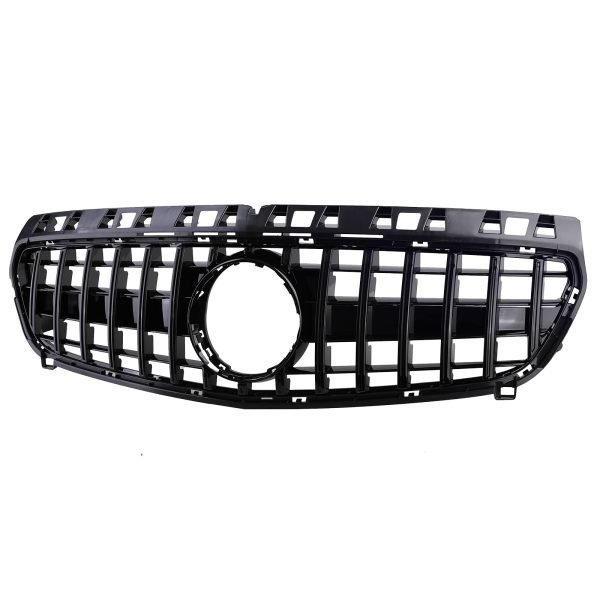 Sport gloss black front grille for MERCEDES A-CLASS W176 - Slika 2