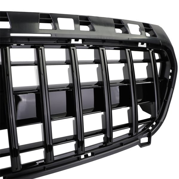 Sport gloss black front grille for MERCEDES A-CLASS W176 - Slika 5