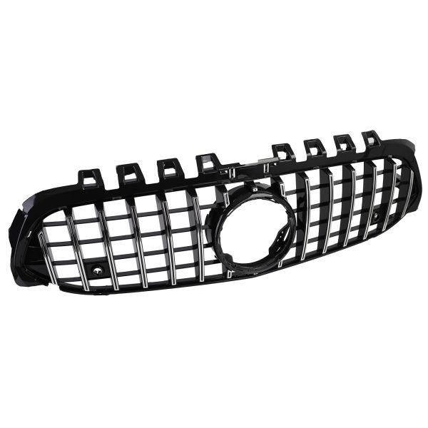 Sport gloss black chrome radiator grille for MERCEDES A-CLASS W177/V177 - Slika 6
