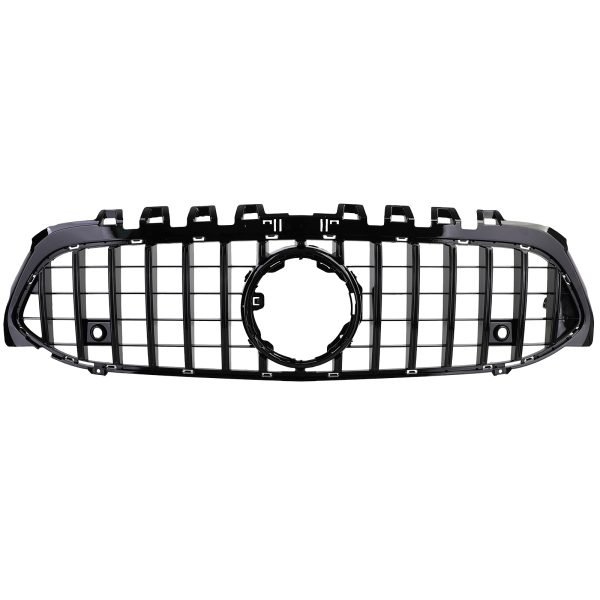 Sport gloss black radiator grille for MERCEDES A-CLASS W177/V177 - Slika 3