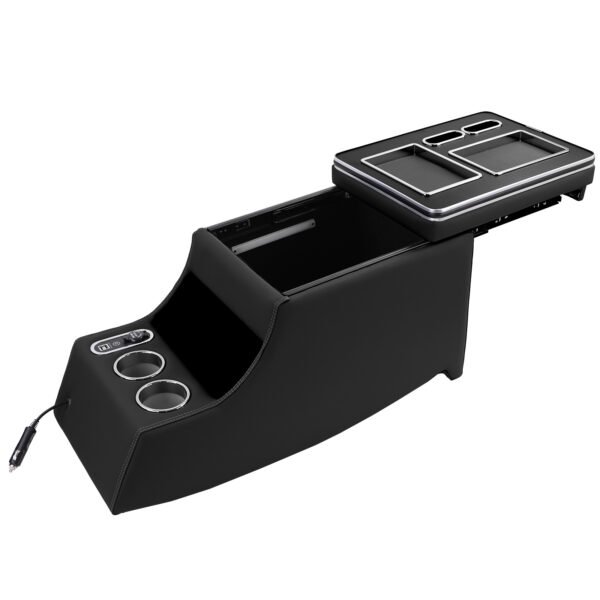 Black center console with armrest for MERCEDES V-CLASS W447 and VIANO W639 - Slika 3