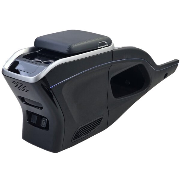 Black luxury center console with refrigirator for MERCEDES V-CLASS W447 - Slika 6