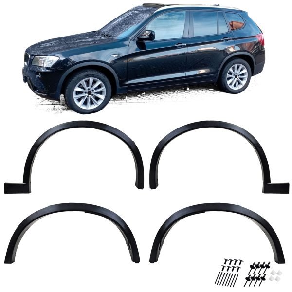 Mudguard wheel arch extension set for BMW X3 M F25