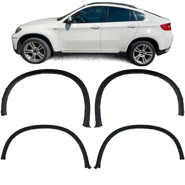 Wheel arch side panel set for BMW X6 E71