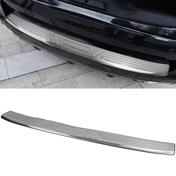 Stainless steel bumper sill protection for BMW X5 G05 and X7 G07