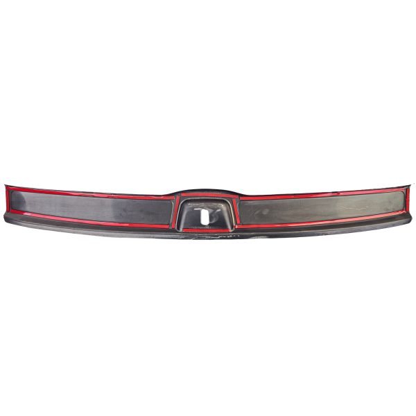 Black stainless steel inner bumper protection for MERCEDES GLC X254 - Slika 7