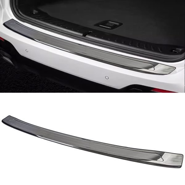 Black stainless steel bumper protection for BMW X3 G01