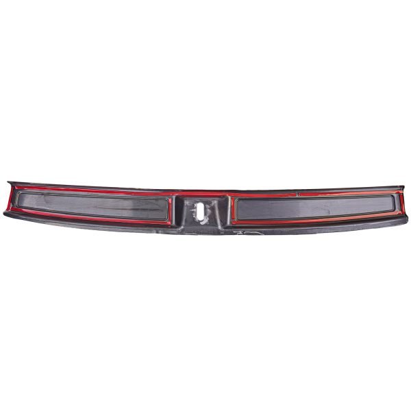 Black stainless steel interior bumper protection for MERCEDES GLB X247 - Slika 6