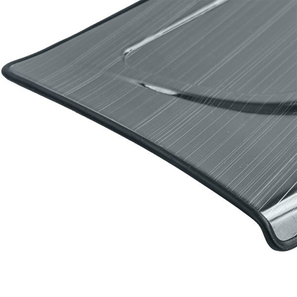 Black stainless steel bumper protection for MERCEDES GLB X247 - Slika 5