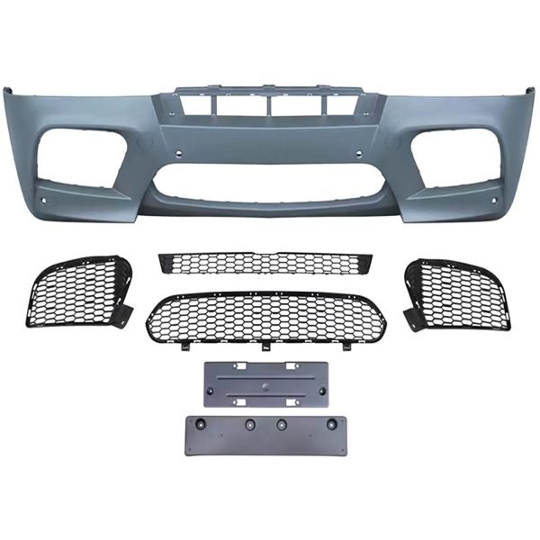 Sport front bumper witch accesories for BMW X6 E71 - Slika 2