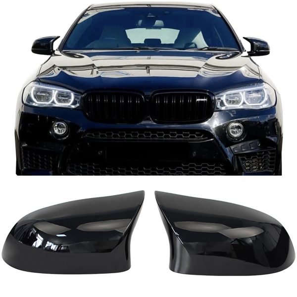 Gloss black mirror caps for BMW X3 F25 X4 F26 X5 F15 X6 F16