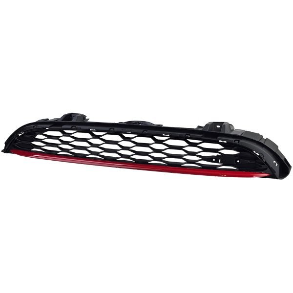 Sport honeycomb radiator grill with red stripe for MINI One Cooper F55/F56/F57 - Slika 3