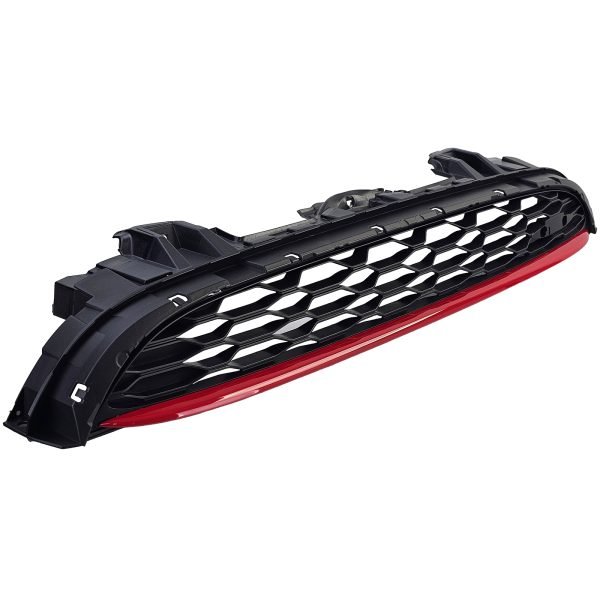 Sport honeycomb radiator grill with red stripe for MINI One Cooper F55/F56/F57 - Slika 4