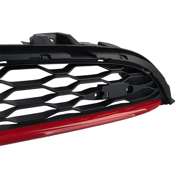 Sport honeycomb radiator grill with red stripe for MINI One Cooper F55/F56/F57 - Slika 5