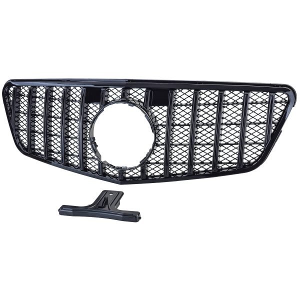 Sport gloss black front grille for MERCEDES E-CLASS W212/S212 - Slika 2