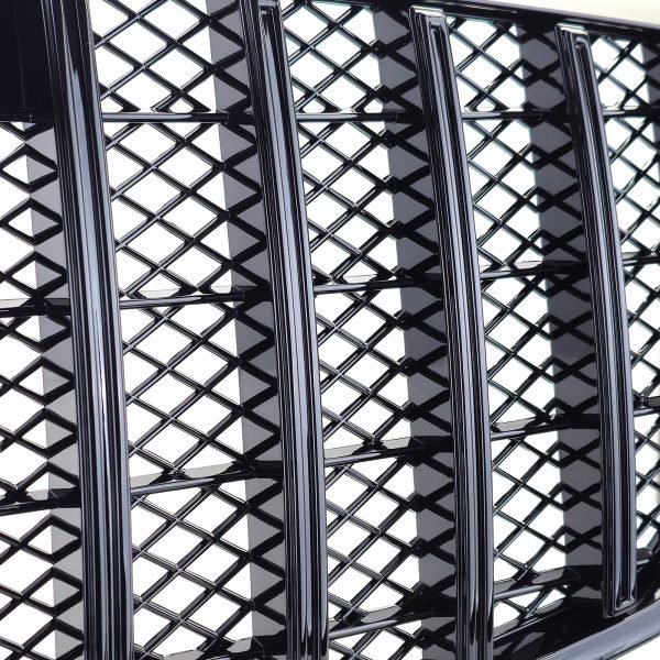 Sport gloss black front grille for MERCEDES E-CLASS W212/S212 - Slika 5