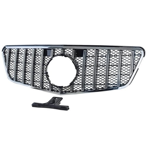 Sport black and chrome front grille for MERCEDES E-CLASS W212/S212 - Slika 2