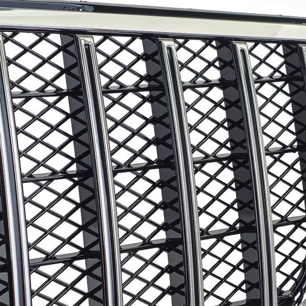 Sport black and chrome front grille for MERCEDES E-CLASS W212/S212 - Slika 5