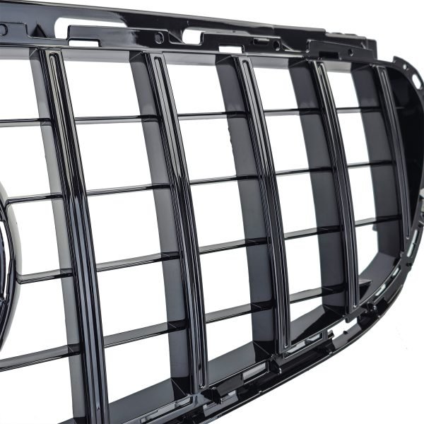 Sport gloss black front grille for MERCEDES E-CLASS W212/S212 - Slika 5