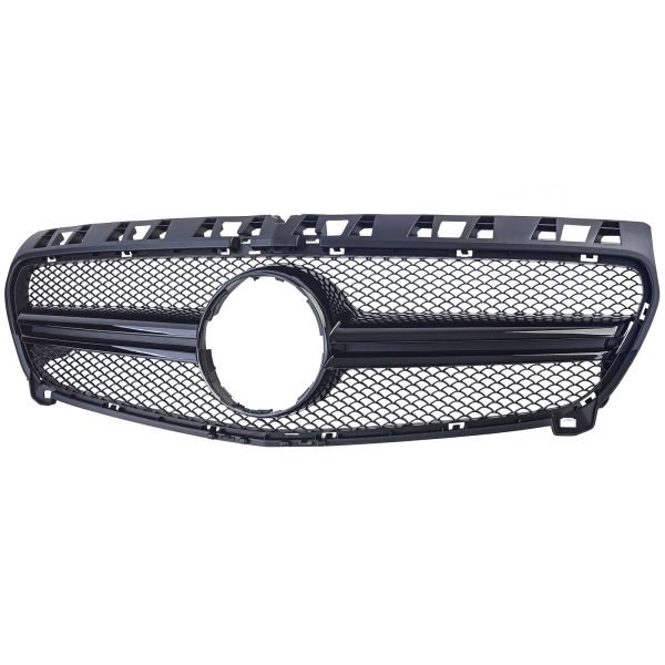 Sport gloss black grille for MERCEDES A-CLASS W176 - Slika 2